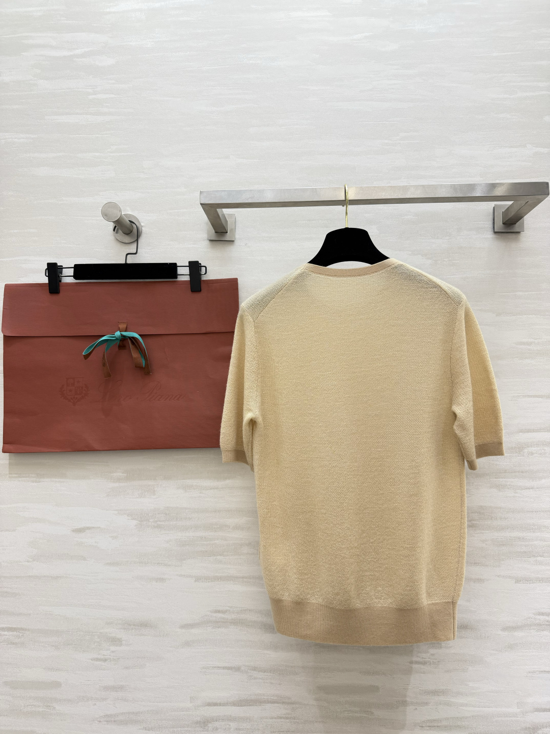 Loro Pian♡²⁶FW 罗纹圆领羊绒衫 高品质定制 现货首发size：S/M/L（）