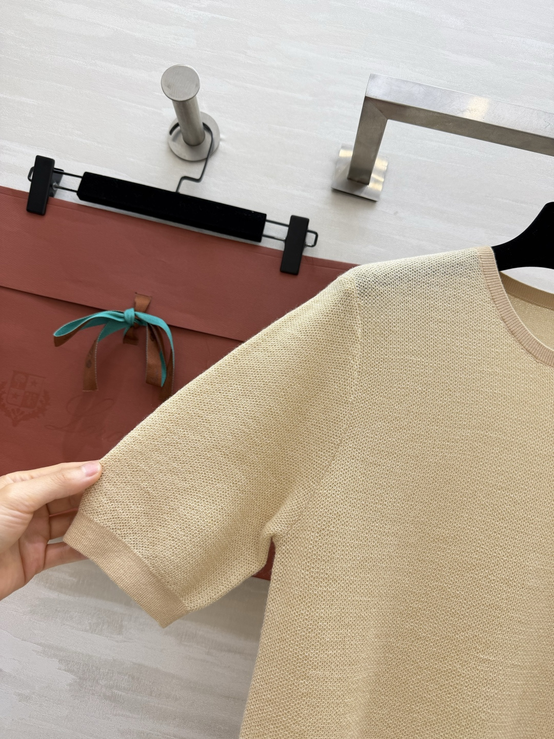 Loro Pian♡²⁶FW 罗纹圆领羊绒衫 高品质定制 现货首发size：S/M/L（）