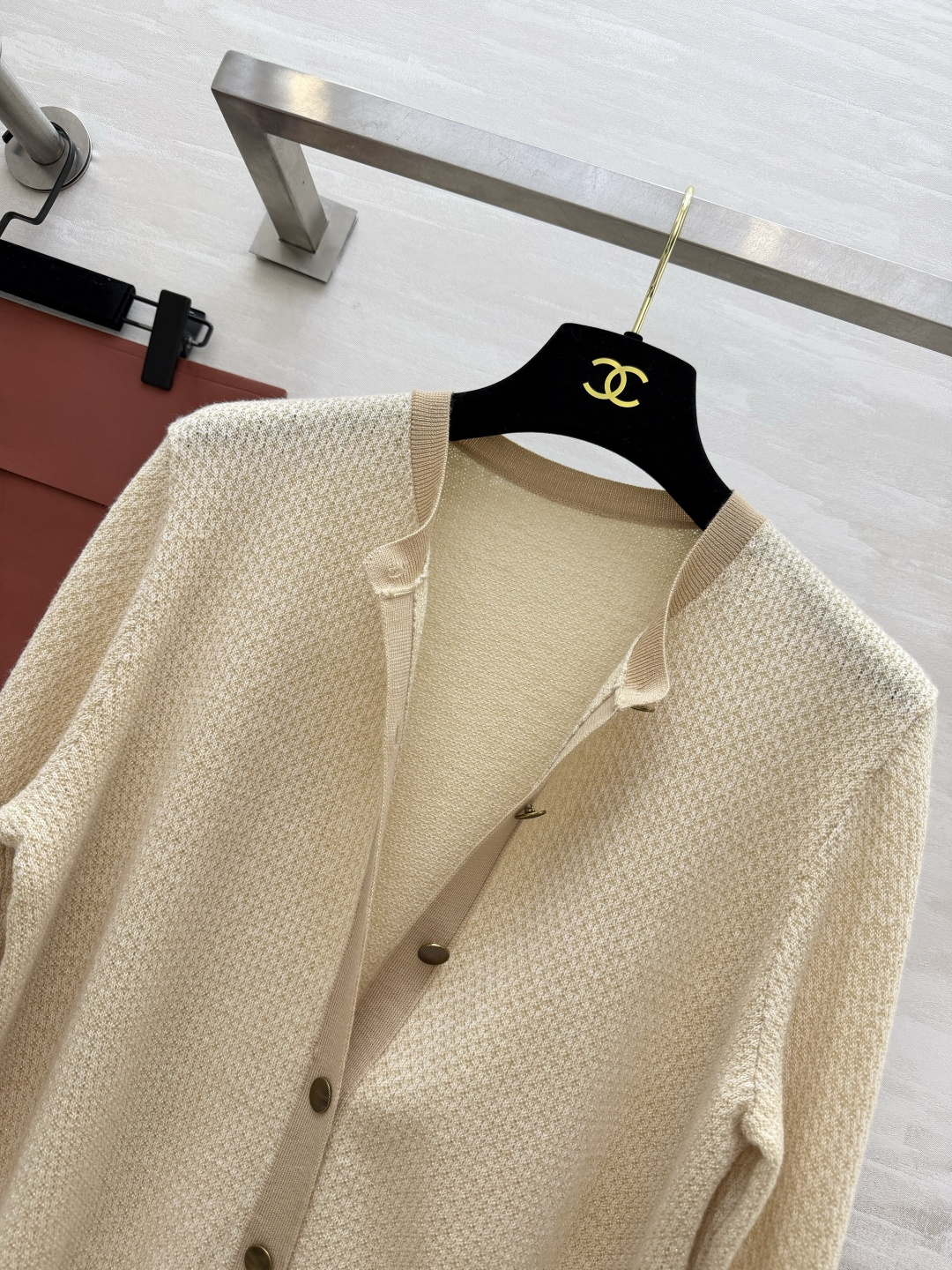 Loro Pian♡²⁶FW 罗纹长袖开衫羊绒衫 高品质定制 现货首发size：S/M/L（）