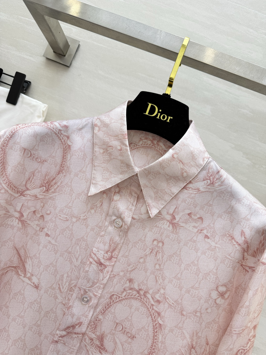 Di0♡²⁶FW限定系列 真丝斜纹长袖衬衣 100%桑蚕丝 高品质定制 现货首发size：36/38/40（）