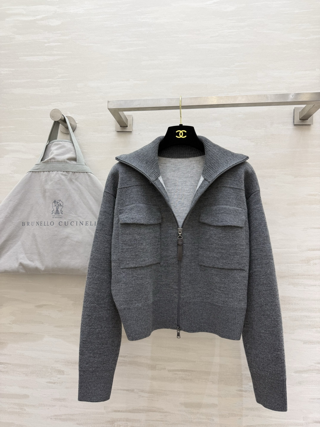 Brunello Cucinell♡²⁶｜混纺羊绒开衫 高品质定制 现货首发size：S/M/L（）