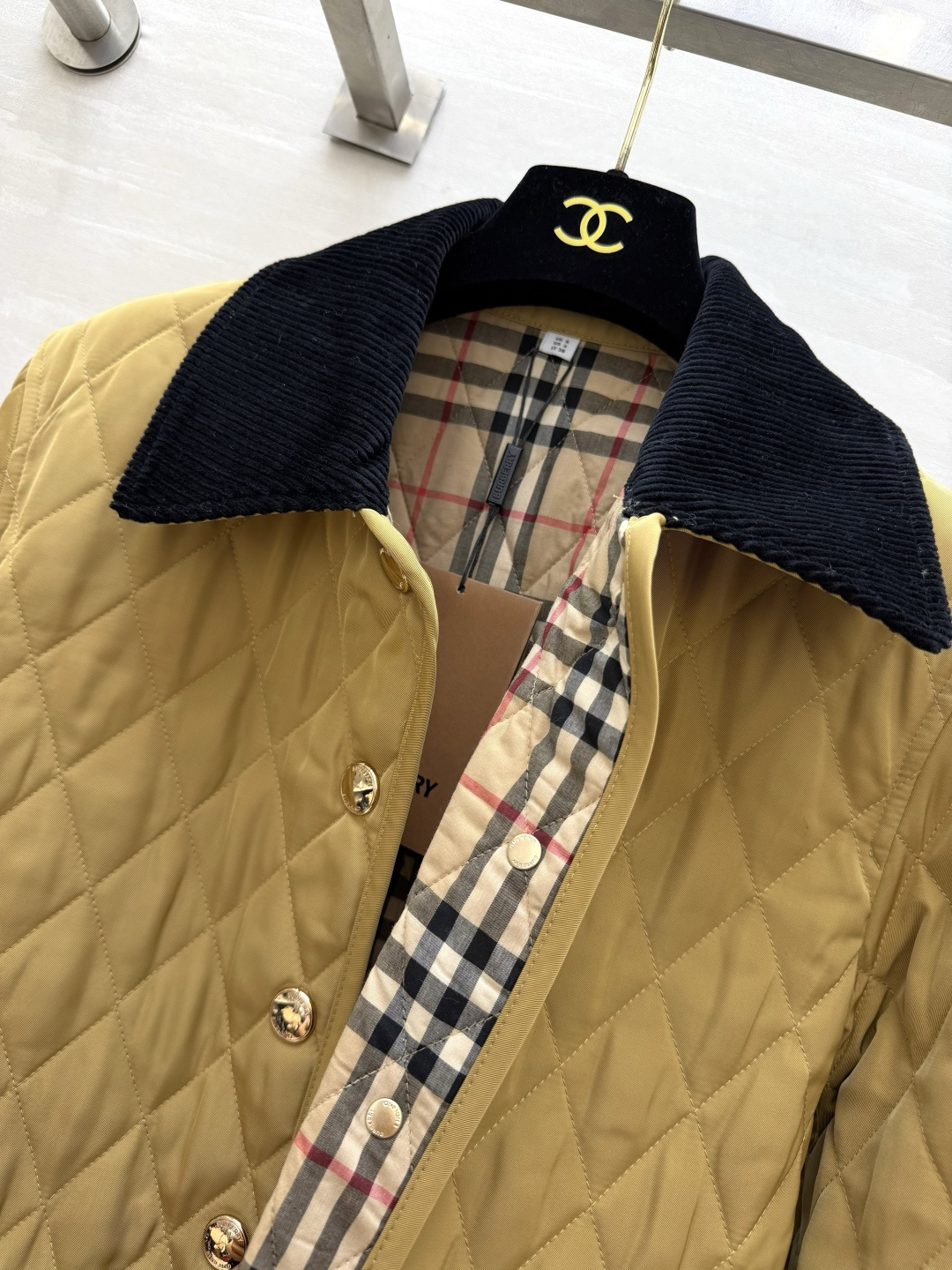 #Burberr♡²⁶秋冬新款棉服🍂和秋冬好适配呀 上身好好看 氛围感满满 经典款时髦又保暖 高品质定制 现货首发siz
