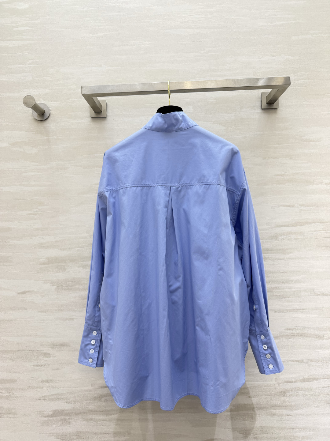 CELI♡FALL²⁶新款飞机领衬衫🩵🤍高品质定制 现货首发size：S/M/L（S码肩宽：50，胸围：106，衣长：6