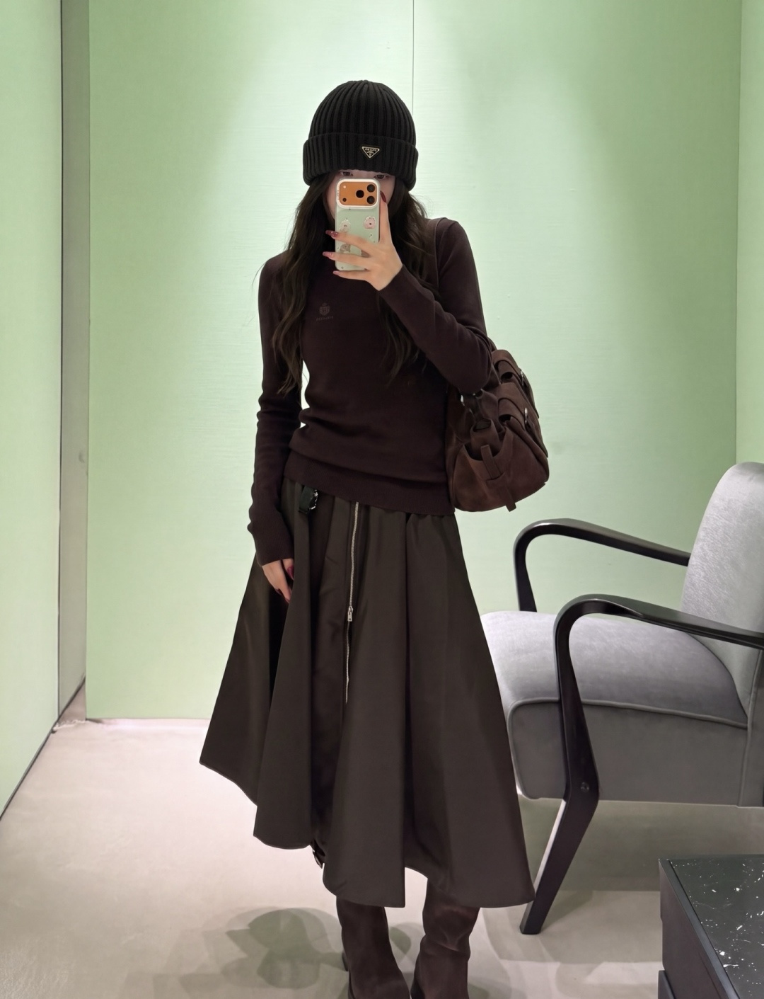 PraDDD²⁶羊毛堆堆领打底衫🍂 软糯细腻的羊毛针织 简约胸口刺绣细节 三色基础色调 秋冬叠穿内搭,温柔又高级🖤🤎🤍 PraDDD²⁶羊毛堆堆领打底衫🍂 软糯细腻的羊毛针织 简约胸口刺绣细节 三色基础色调 秋冬叠穿内搭,温柔又高级🖤🤎🤍