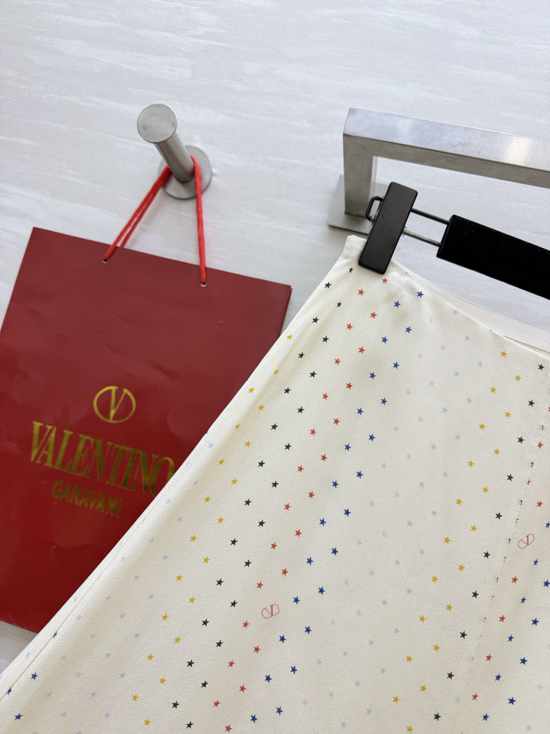 Valenti♡²⁶满天星腰带真丝长半裙 100%桑蚕丝 高品质size：S/M/L（）