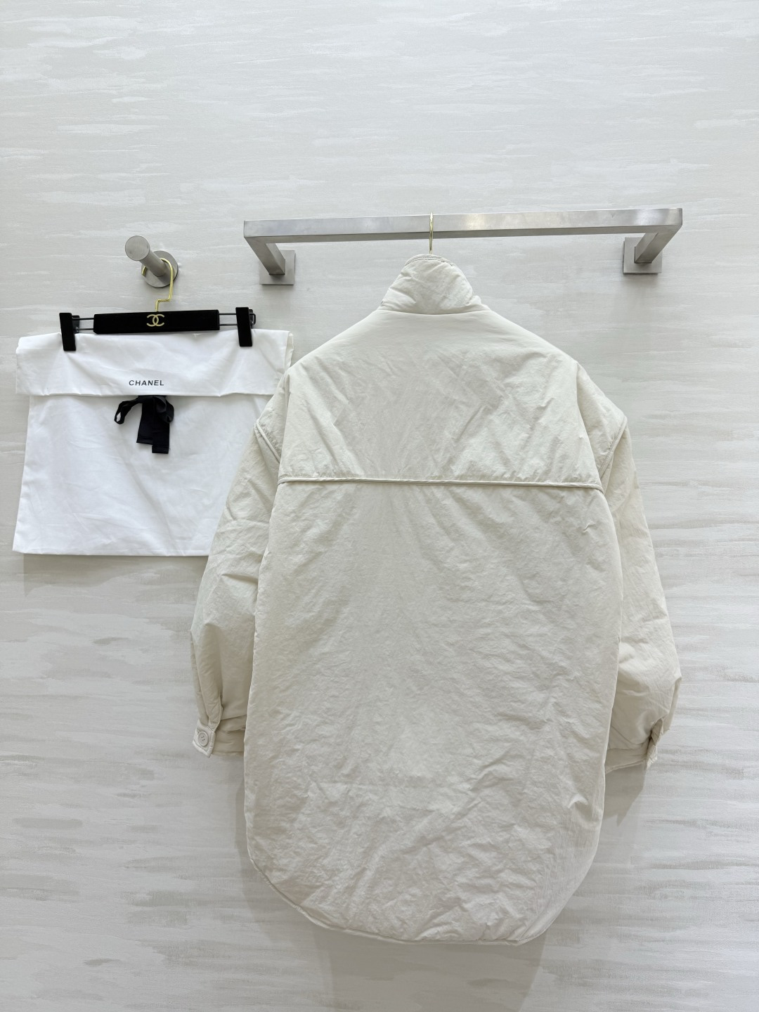 #Chane♡²⁶中古系列 立领夹克式羽绒棉服 高品质 现货首发size：36/38/40（36码肩宽：55，胸围：13