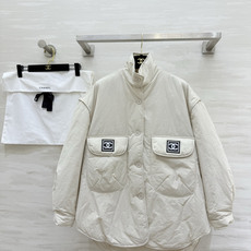 #Chane♡²⁶中古系列 立领夹克式羽绒棉服 高品质 现货首发size:36/38/40(36码肩宽:55,胸围:13 #Chane♡²⁶中古系列 立领夹克式羽绒棉服 高品质 现货首发size:36/38/40(36码肩宽:55,胸围:13