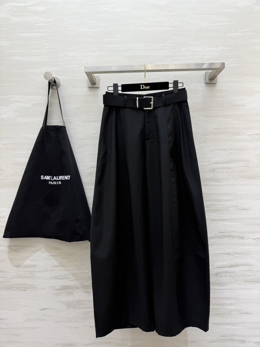 ysl²⁶垂感西装阔腿裤 自带腰带|立体压线 松弛高级感,显瘦神裤 size:S/M/L/XL(M码腰围:70,裤长:1 ysl²⁶垂感西装阔腿裤 自带腰带|立体压线 松弛高级感,显瘦神裤 size:S/M/L/XL(M码腰围:70,裤长:1