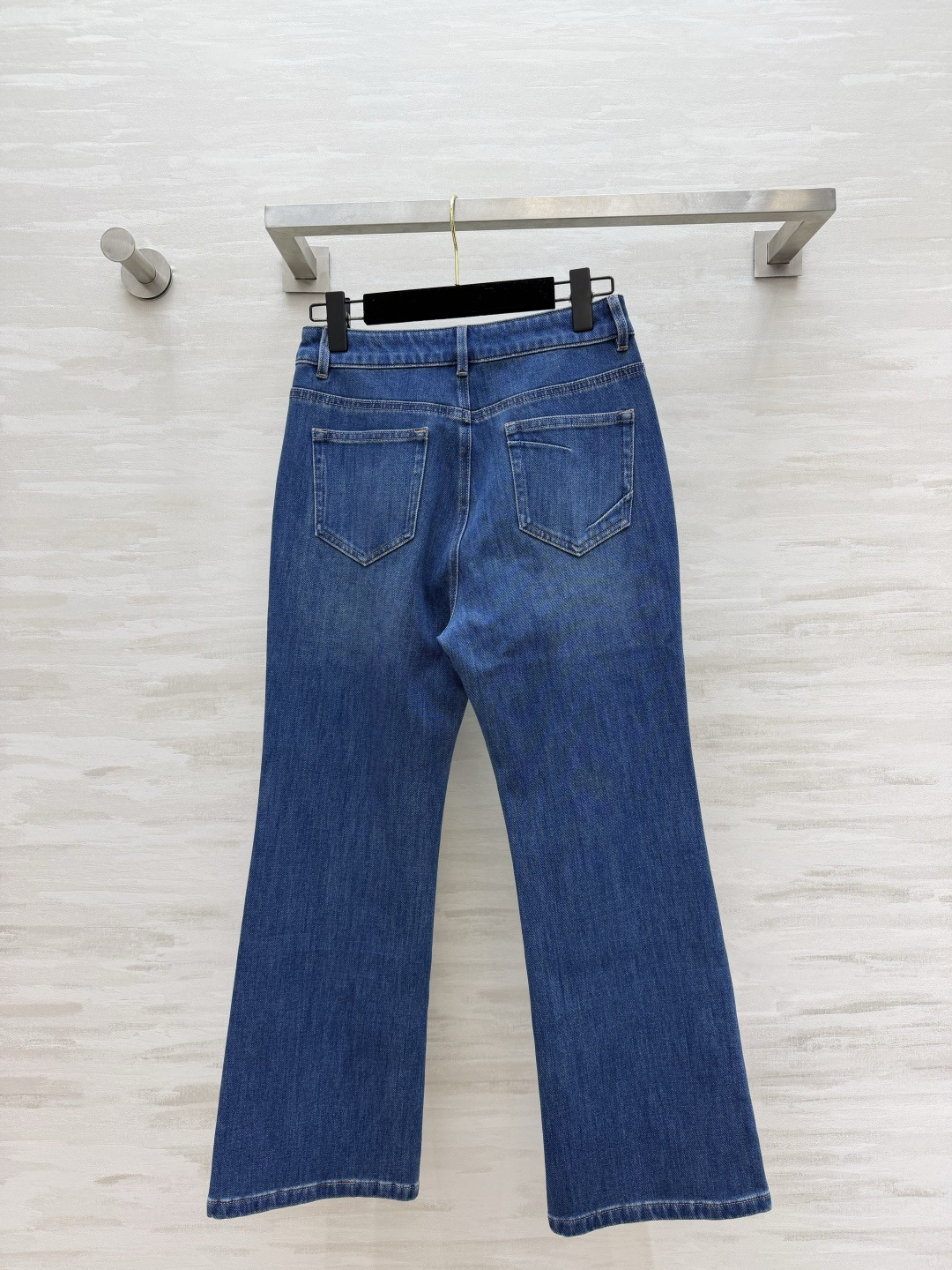 Ce♡²⁶微喇牛仔裤 复古水洗蓝，细节藏品味 size：S/M/L/XL/XXL（L码腰围：72，裤长：95）