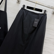 Ysl♡²⁵环保蛋白皮大摆伞裙✨哑光质感|高腰A字大裙摆 藏肉一绝 三色现货:黑色|深咖|深灰 中长版型 走路自带氛围感 Ysl♡²⁵环保蛋白皮大摆伞裙✨哑光质感|高腰A字大裙摆 藏肉一绝 三色现货:黑色|深咖|深灰 中长版型 走路自带氛围感