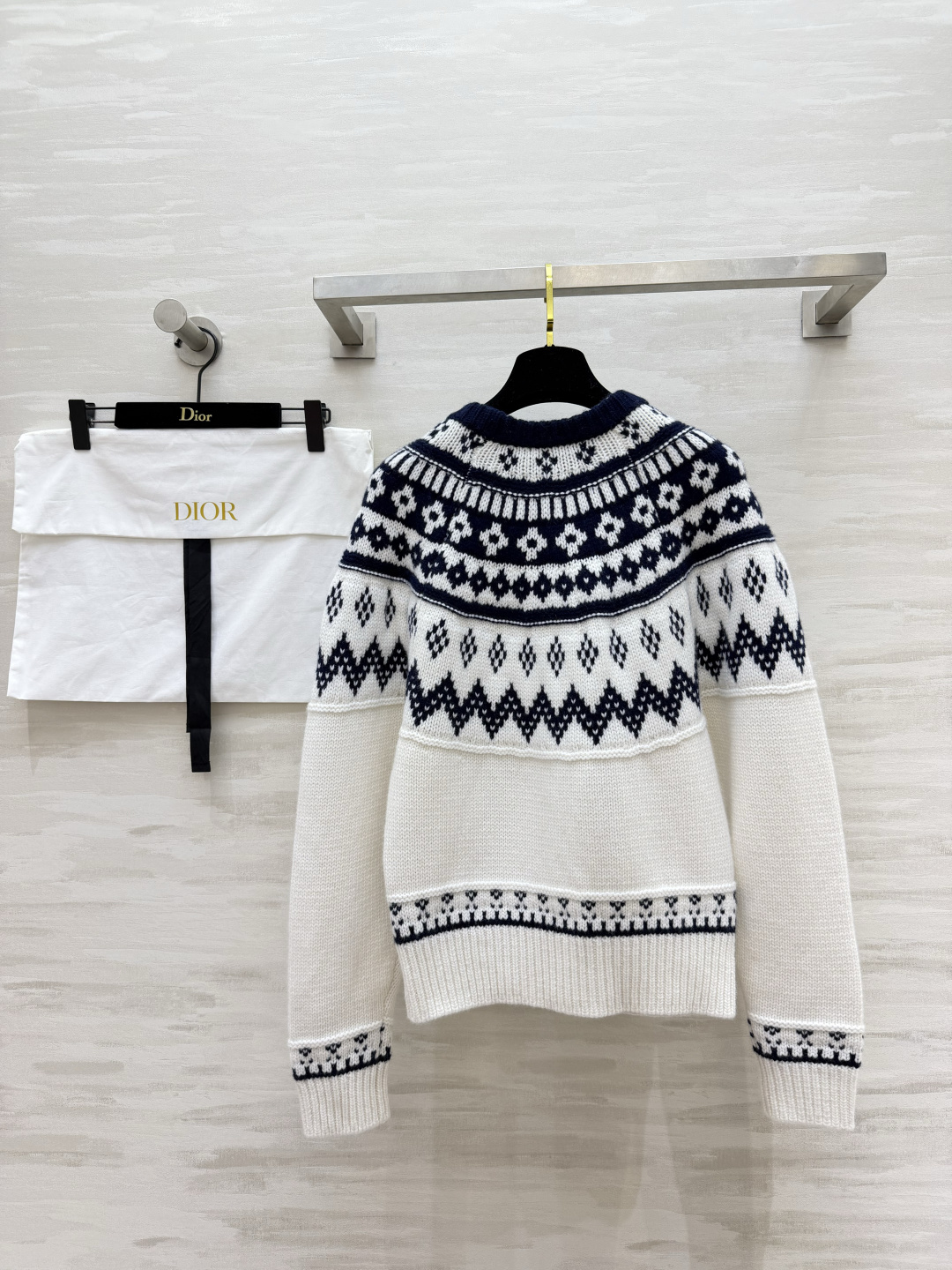 CD♡²⁶FW 阿尔卑斯限定罗纹针织长袖上衣 size：S/M/L（）
