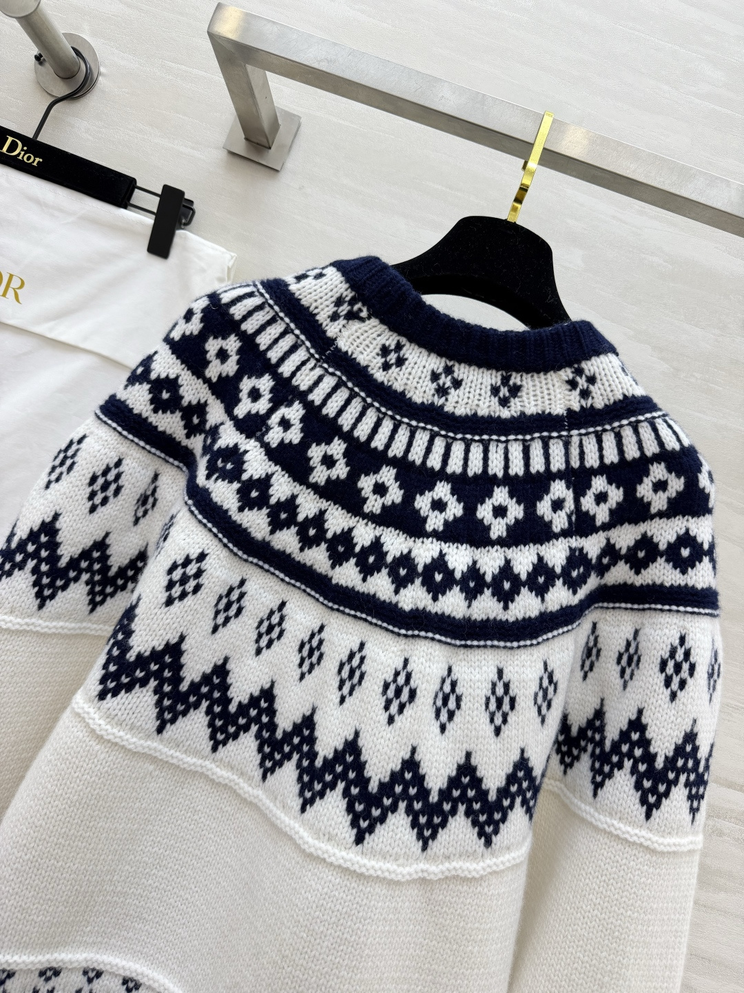 CD♡²⁶FW 阿尔卑斯限定罗纹针织长袖上衣 size：S/M/L（）