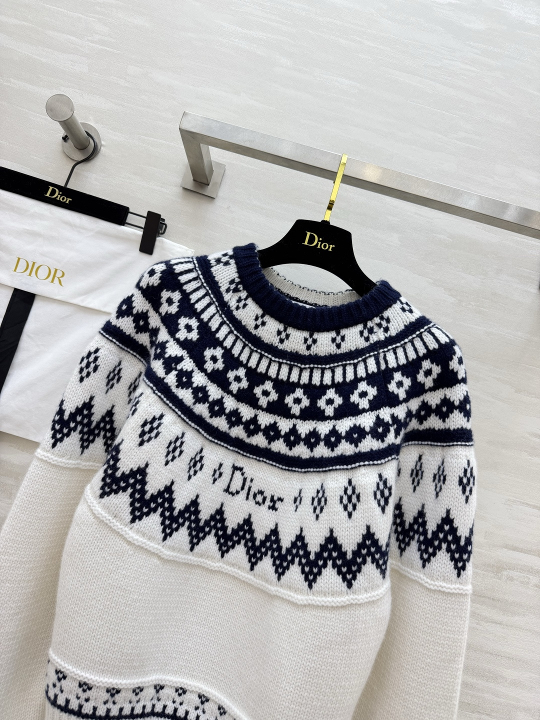 CD♡²⁶FW 阿尔卑斯限定罗纹针织长袖上衣 size：S/M/L（）