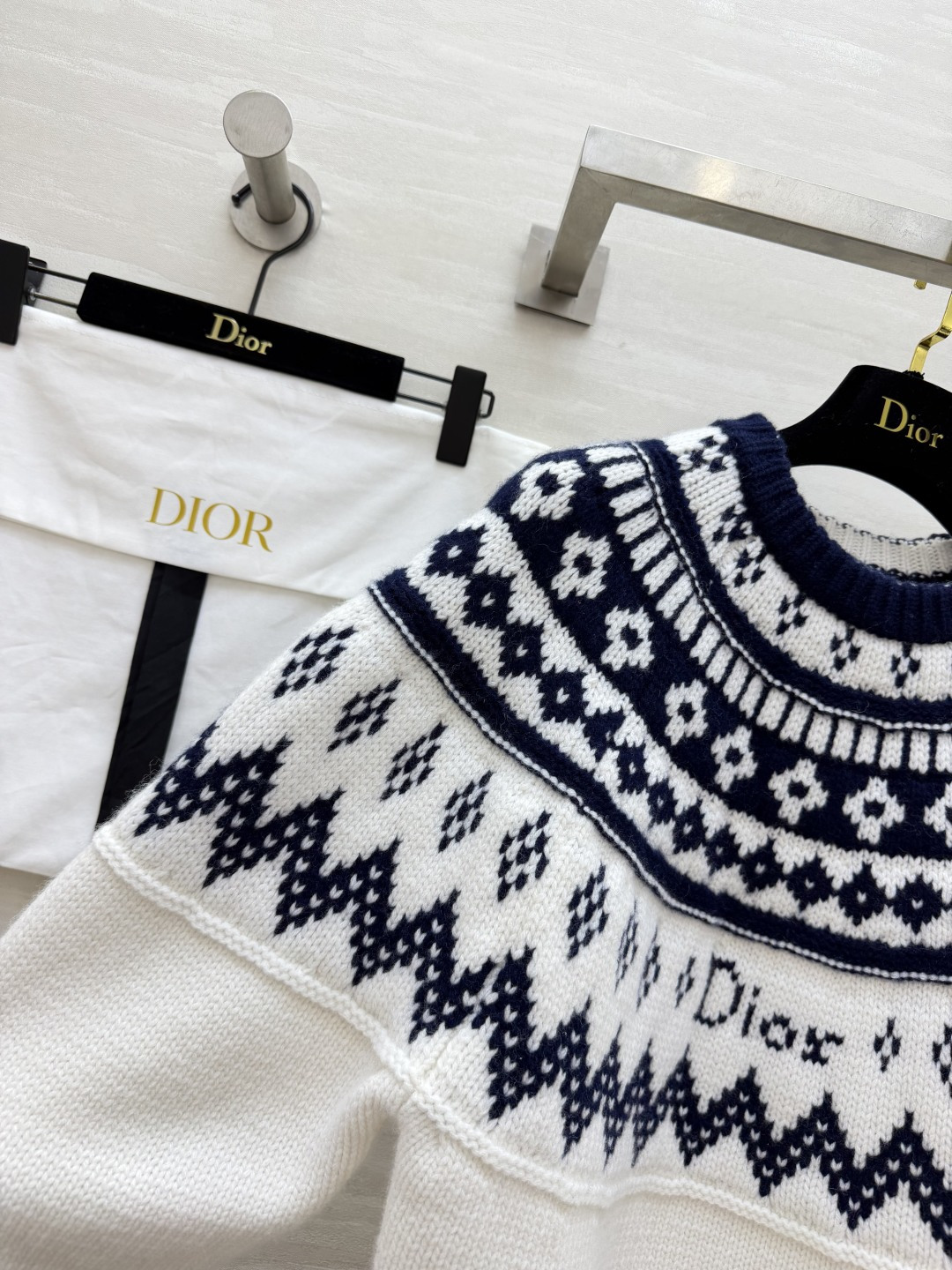 CD♡²⁶FW 阿尔卑斯限定罗纹针织长袖上衣 size：S/M/L（）