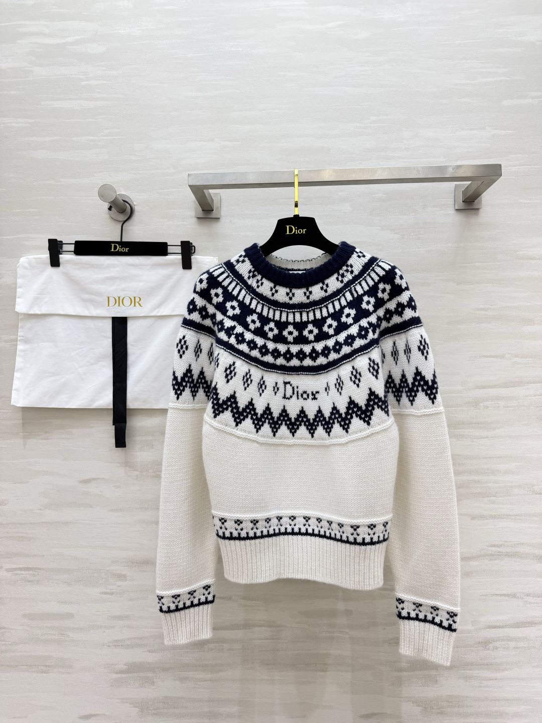 CD♡²⁶FW 阿尔卑斯限定罗纹针织长袖上衣 size：S/M/L（）
