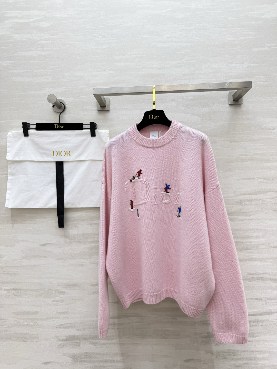 CD♡²⁶FW 阿尔卑斯限定 徽标图案羊绒衫 size：S/M/L（）