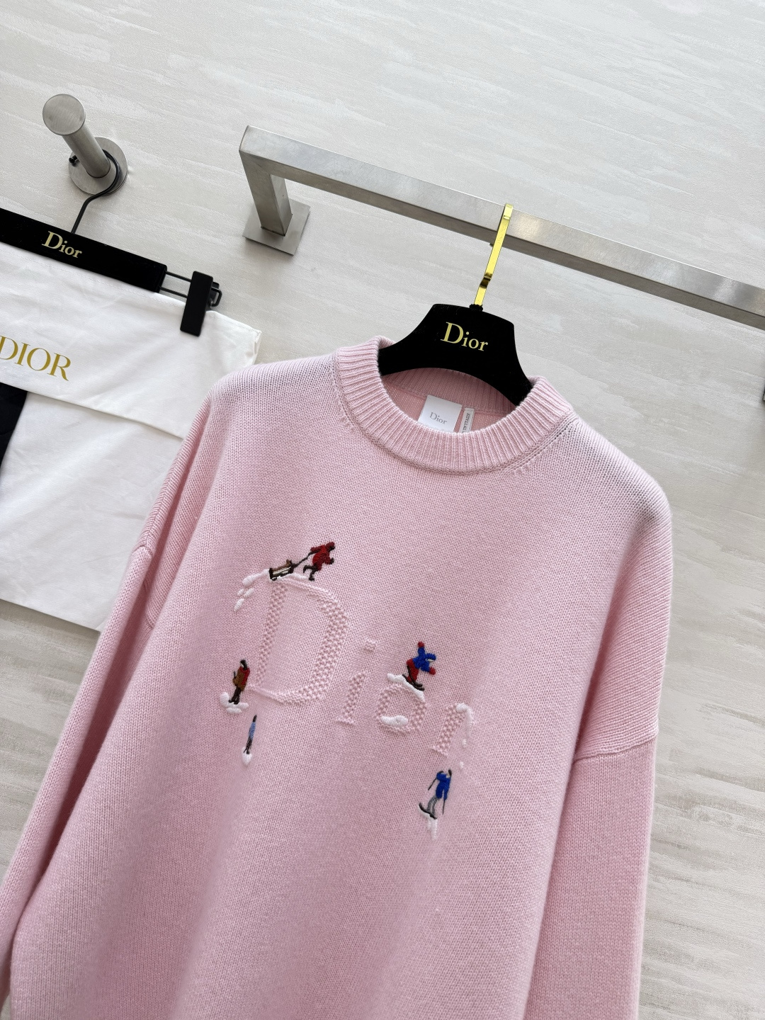 CD♡²⁶FW 阿尔卑斯限定 徽标图案羊绒衫 size：S/M/L（）