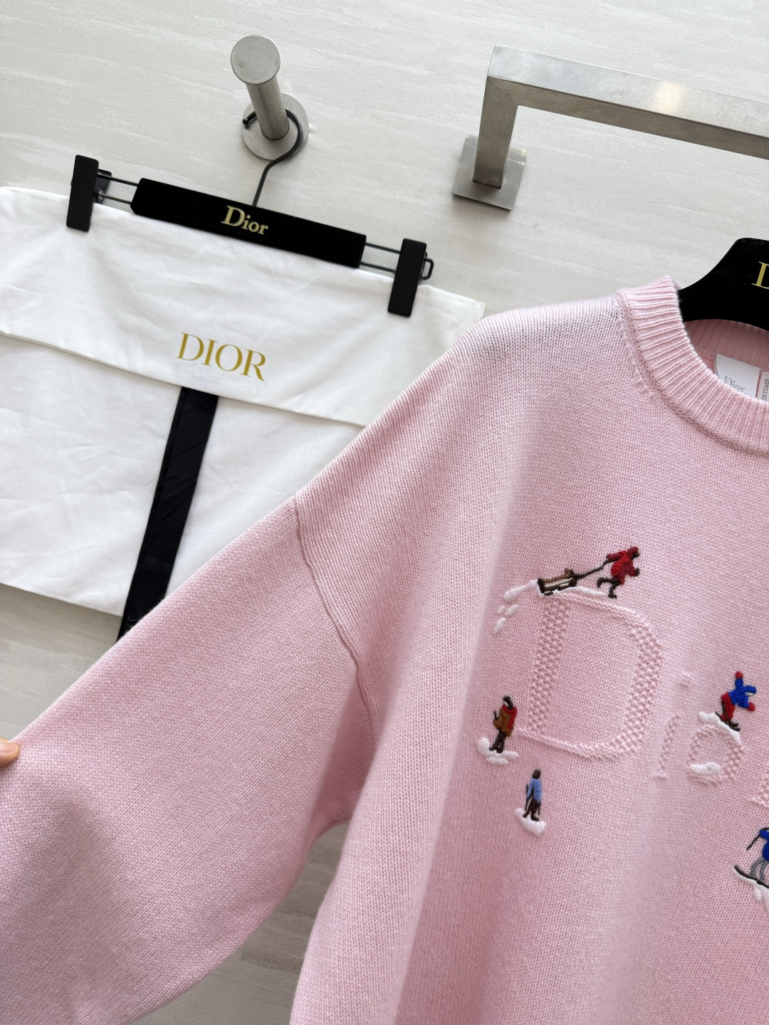 CD♡²⁶FW 阿尔卑斯限定 徽标图案羊绒衫 size：S/M/L（）