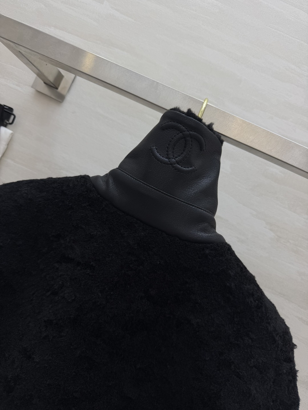 CC²⁶B 泰迪绒翻领长袖外套 size：36/38/40（）