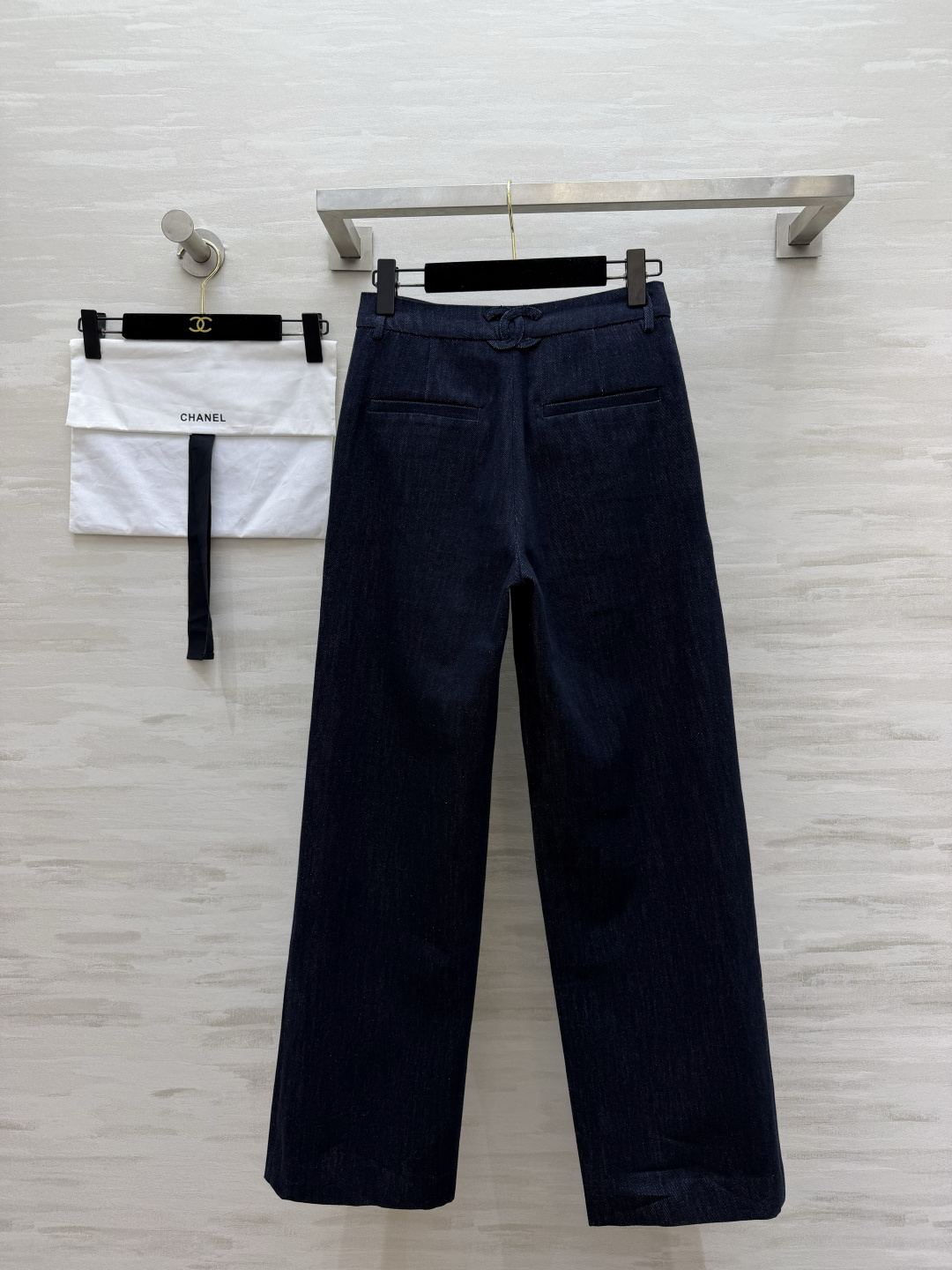 CC²⁶k 深色牛仔阔腿裤 size：36/38/40（）