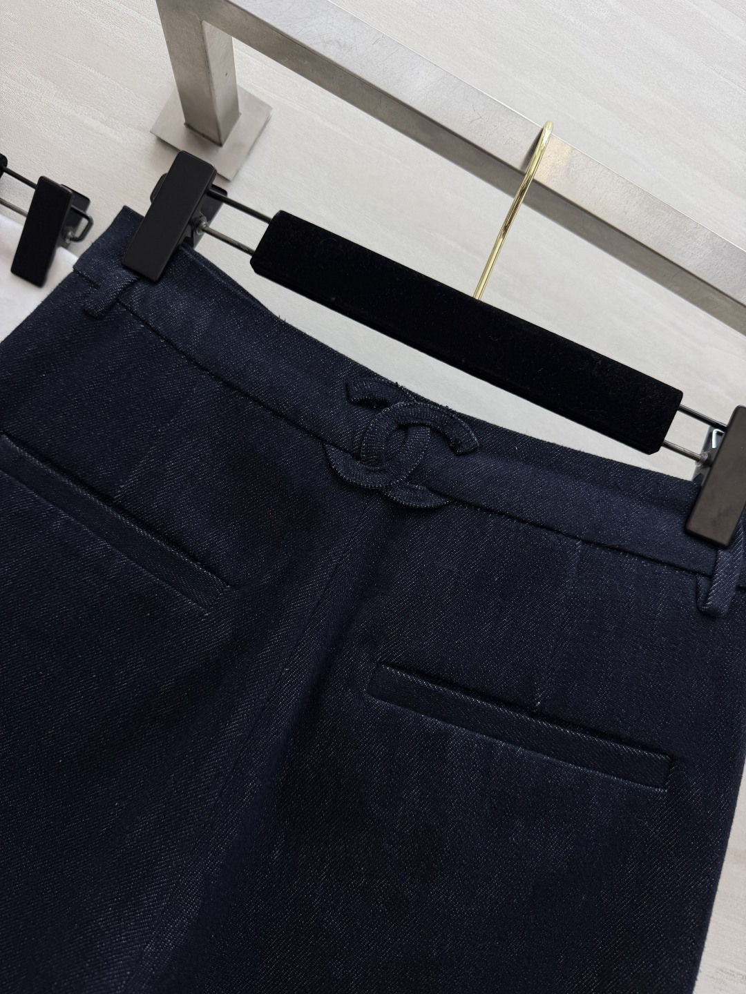 CC²⁶k 深色牛仔阔腿裤 size：36/38/40（）