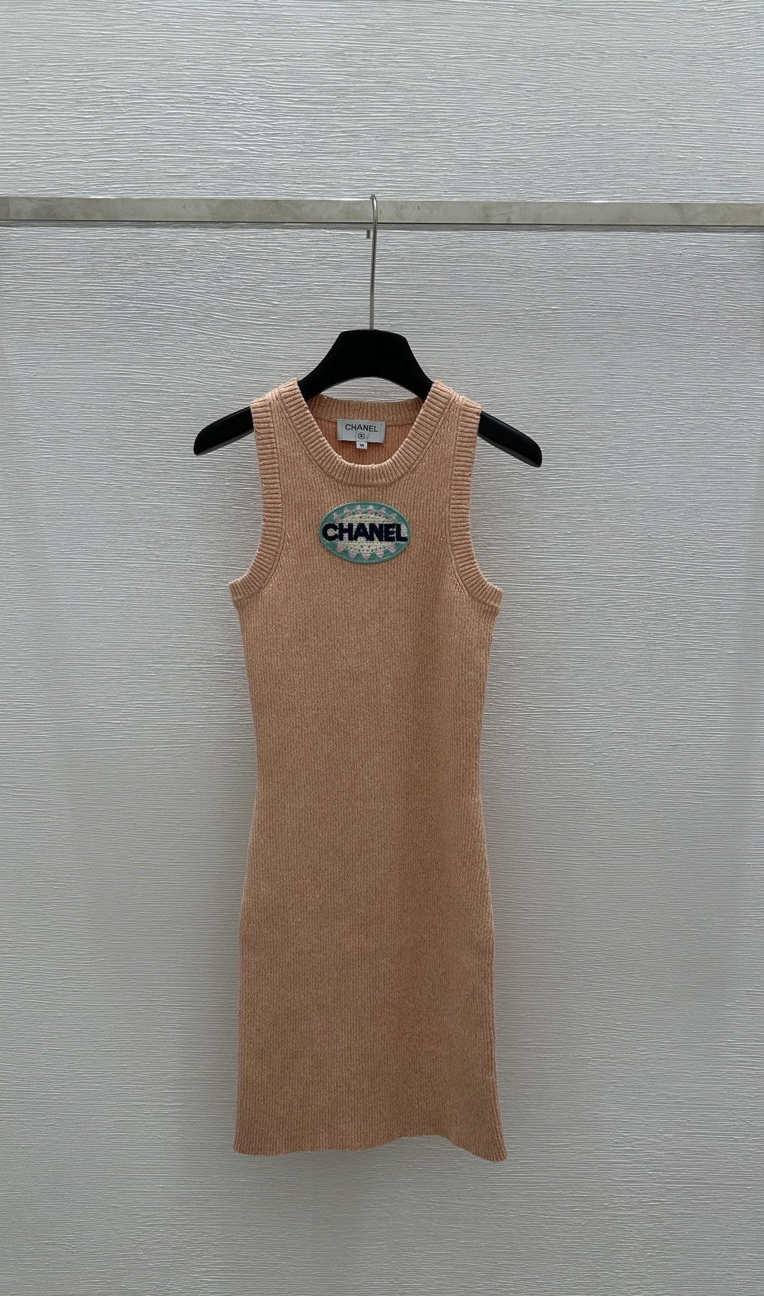 NO:321585,CH Home Early Spring New Style Round Neck Embroidered Sleeveless Knitted Lenses Color Pink Size 36.38.40, Alexander Wang19860909CH家  早春新款 圆领刺绣无袖针织连衣 颜色粉色 尺码36.38.40,,alexander wang,Women's clothing