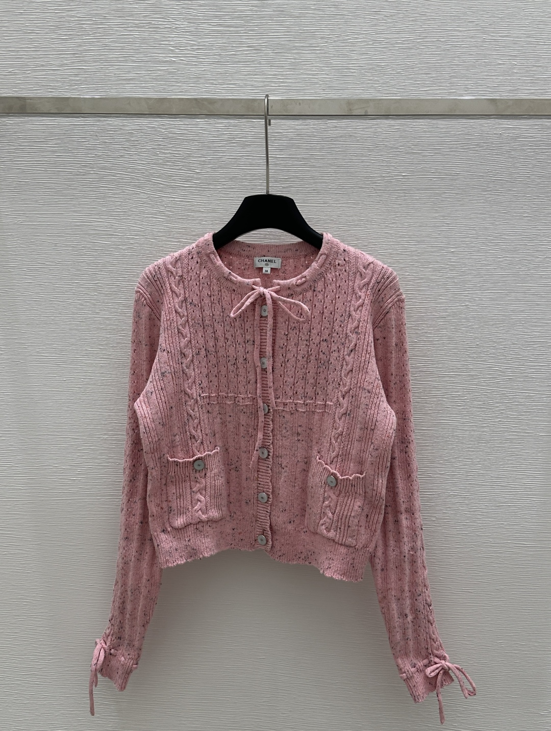 NO:321613,CH Home Early Spring New Style Strap Button Cardigan Knitted Long Color Pink Size 36.38.40, Alexander Wang19860909CH家  早春新款 绑带纽扣开衫针织长 颜色粉色 尺码36.38.40,,alexander wang,Women's clothing