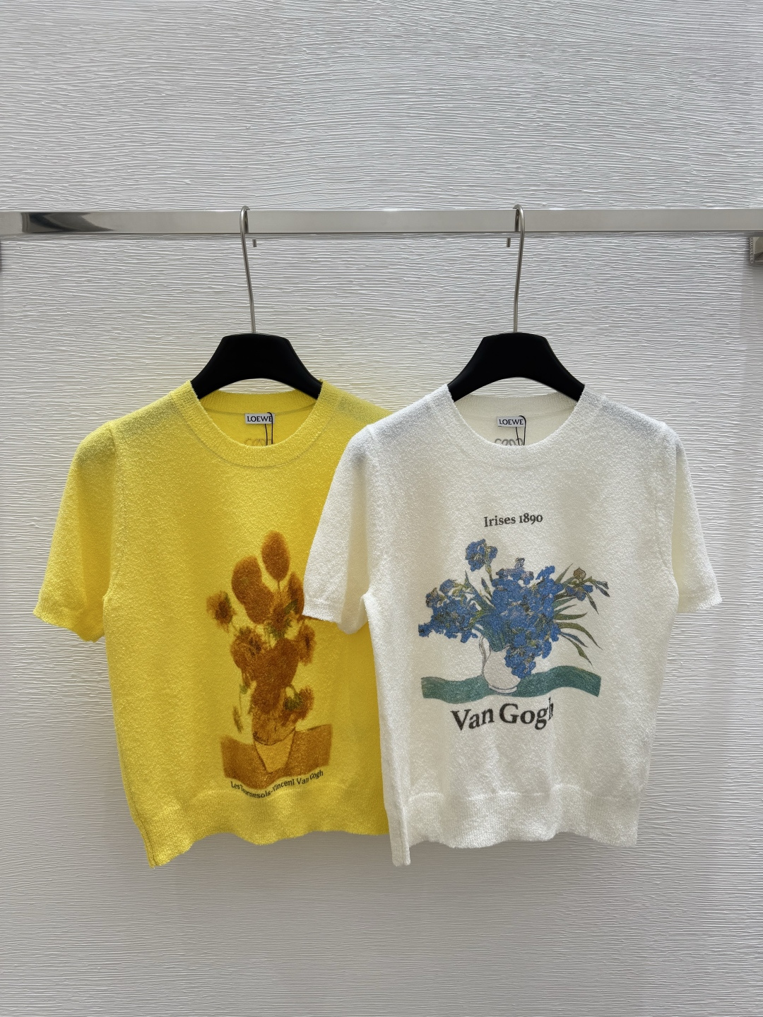NO:329237,LO Home Early Spring New Style Round Neck Pattern Knitted Short Sleeve Color White Yellow Size 36.38.40, T-shirt,alexander wang19860909LO家  早春新款 圆领图案针织短袖 颜色白色 黄色 尺码36.38.40,,T-shirt,alexander wang,Women's clothing