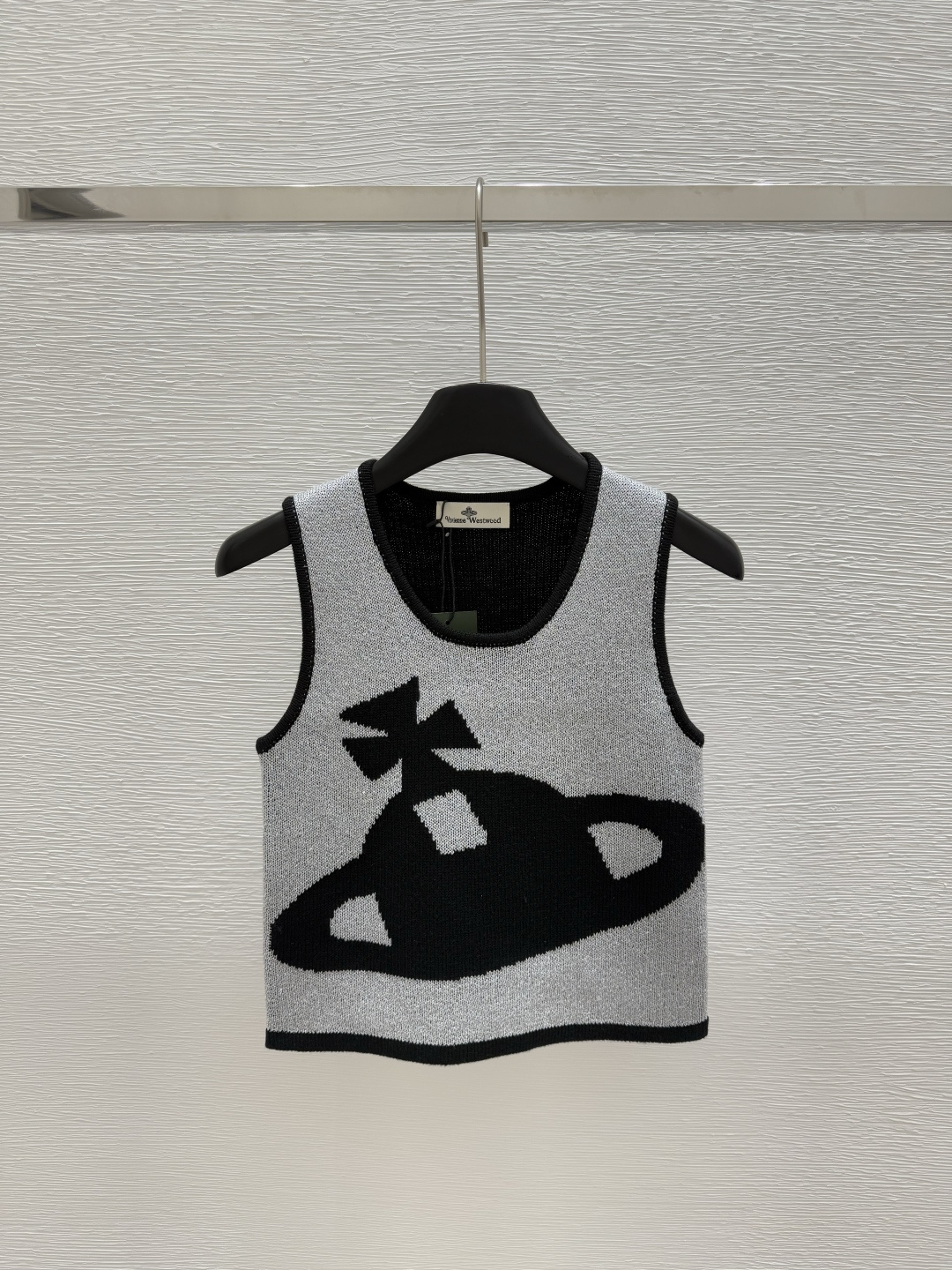 NO:334629,VI Home Early Spring New Round Territory Saturn Knitted Vest Color Silver Size 36.38.40, Alexander Wang19860909VI家  早春新款 圆领土星针织背心 颜色银色 尺码36.38.40,,alexander wang,Women's clothing