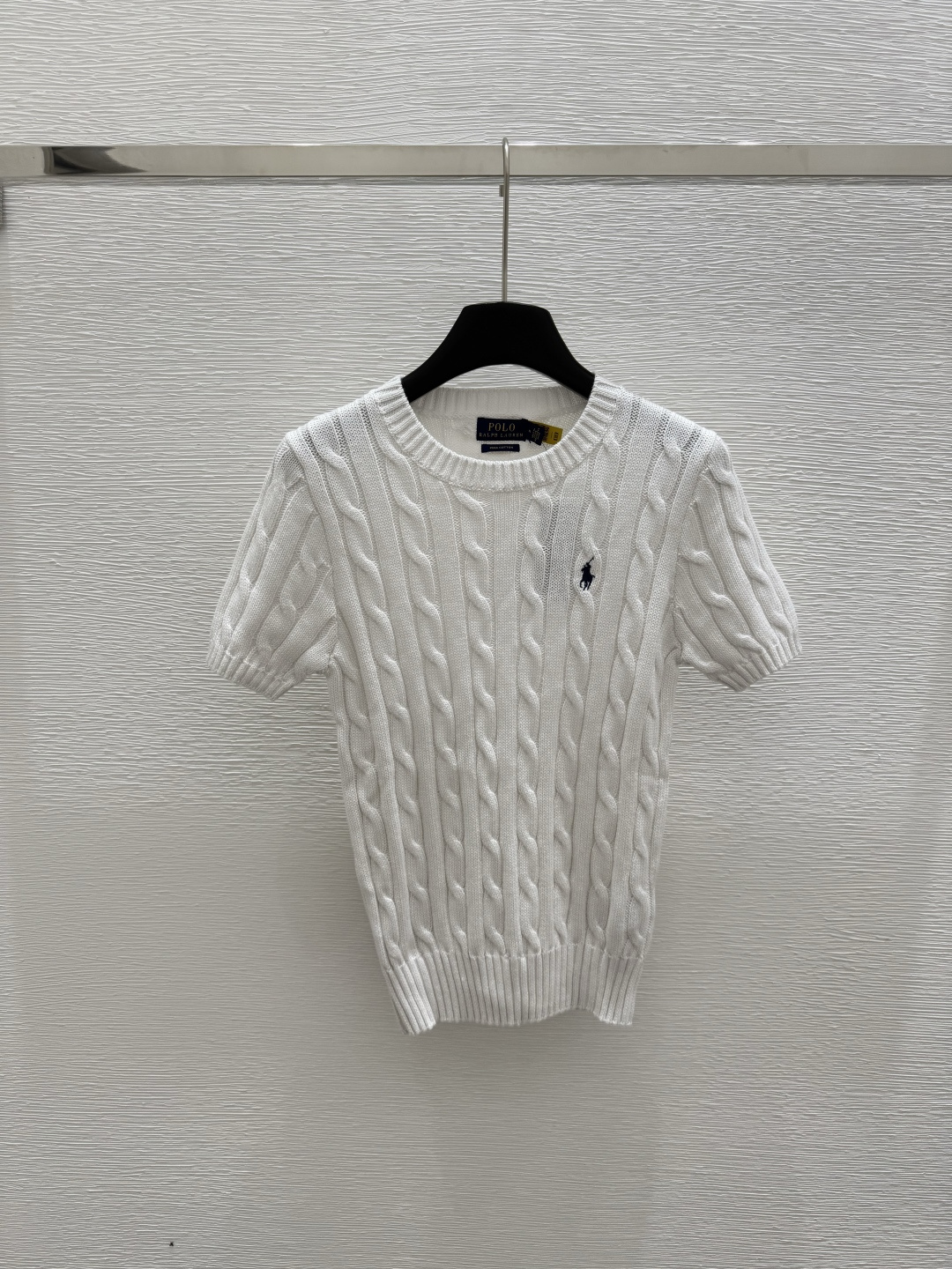NO:410826,PO Home Early Spring New Style Round Neck Knitted Short Sleeve Color White Size 36.38.40, T-shirt, alexander wang19860909PO家  早春新款 圆领针织短袖 颜色白色 尺码36.38.40,,T-shirt,alexander wang,Women's clothing