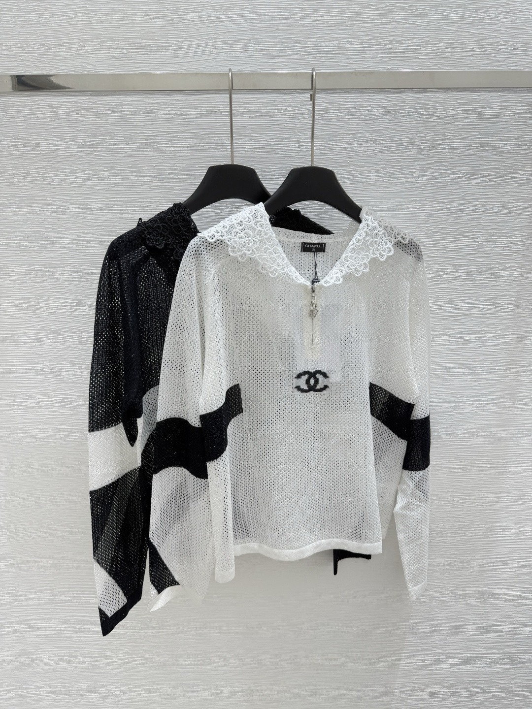 NO:424997,CH Home Summer New Hooded Sequin Knitted Long Sleeve Color White Black Size 36.38.40, Hats,alexander wang19860909CH家 夏季新款 连帽亮片针织长袖 颜色白色 黑色 尺码36.38.40,,hats,alexander wang,Women's clothing