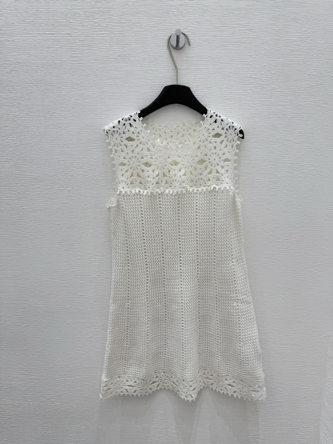 NO:419613,MAJE Home Early Spring New Style Lace Hollow Knitted Dress Color White Size 36.38.40, Skirts, Alexander Wang19860909MAJE家  早春新款 花边镂空针织连衣裙 颜色白色 尺码36.38.40,,skirts,alexander wang,Women's clothing