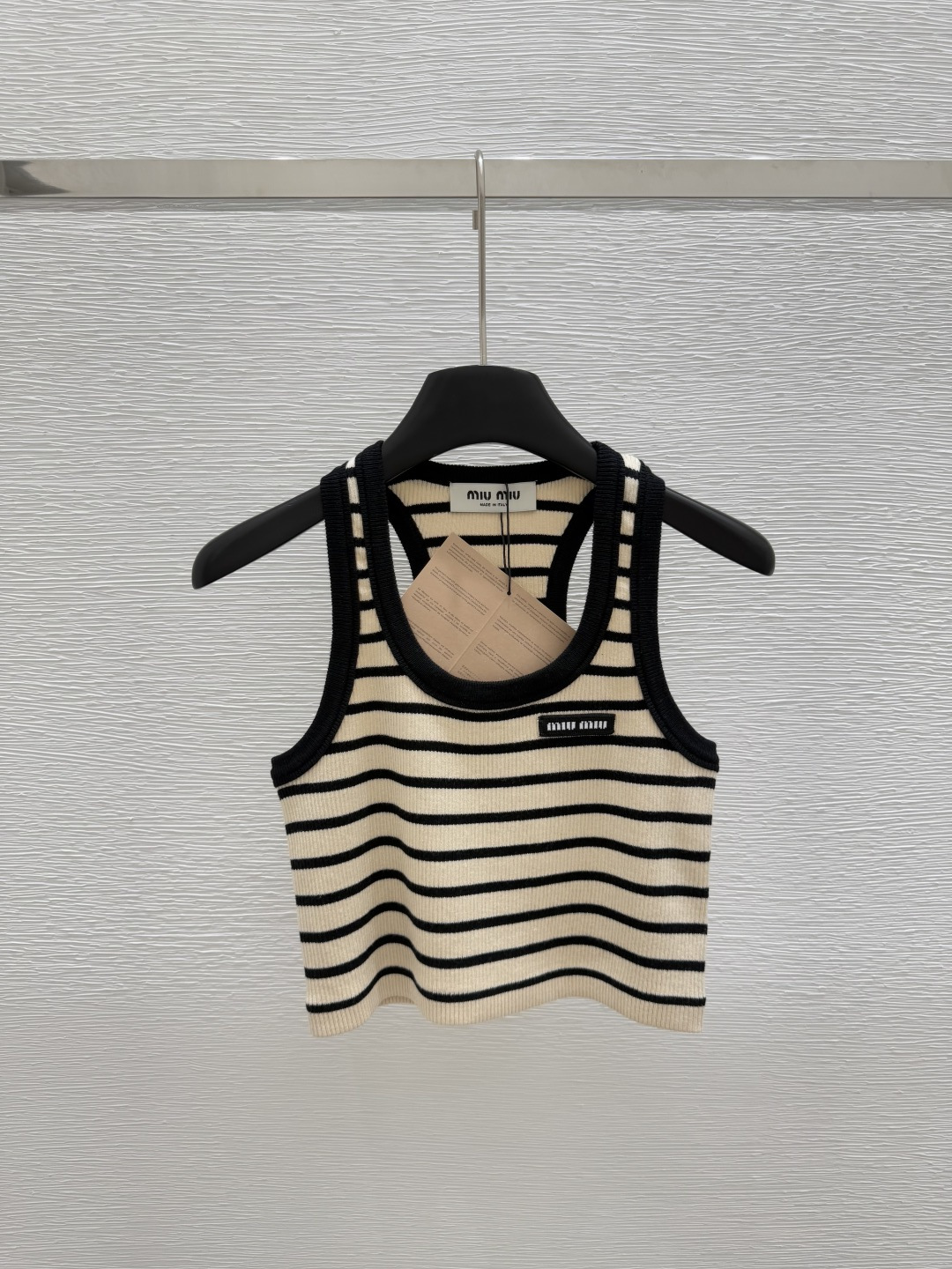 NO:419260,M Home New Summer Round Neck Knitted Striped Vest Color Yellow Size 36.38.40, Alexander Wang19860909M家 夏季新款 圆领针织条纹背心 颜色黄色 尺码36.38.40,,alexander wang,Women's clothing
