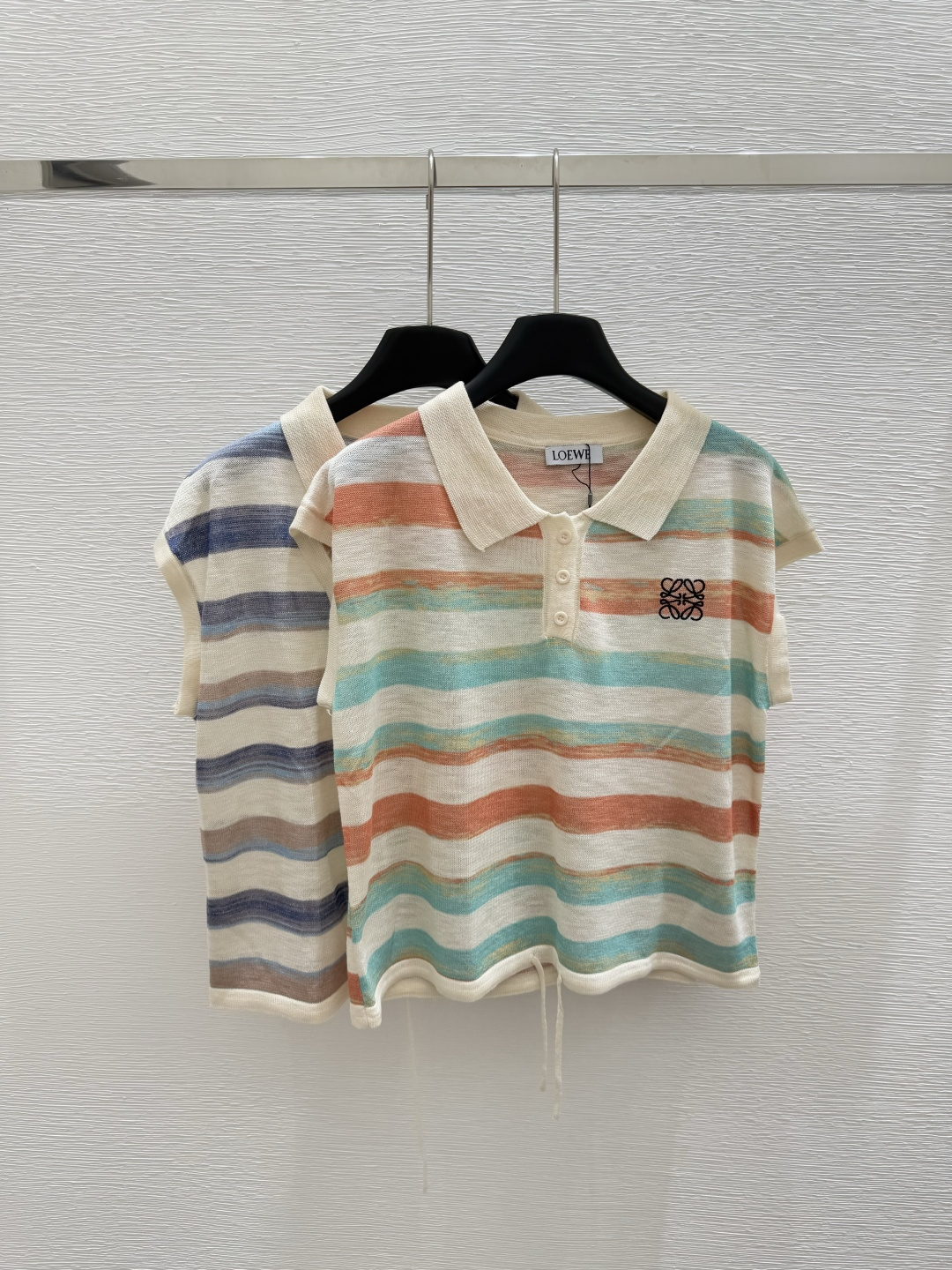 NO:422963,LO Home New Summer Lapel Knitted Vest Color Blue Green Size 36.38.40, Alexander Wang19860909LO家 夏季新款 翻领针织背心 颜色蓝色 绿色 尺码36.38.40,,alexander wang,Women's clothing