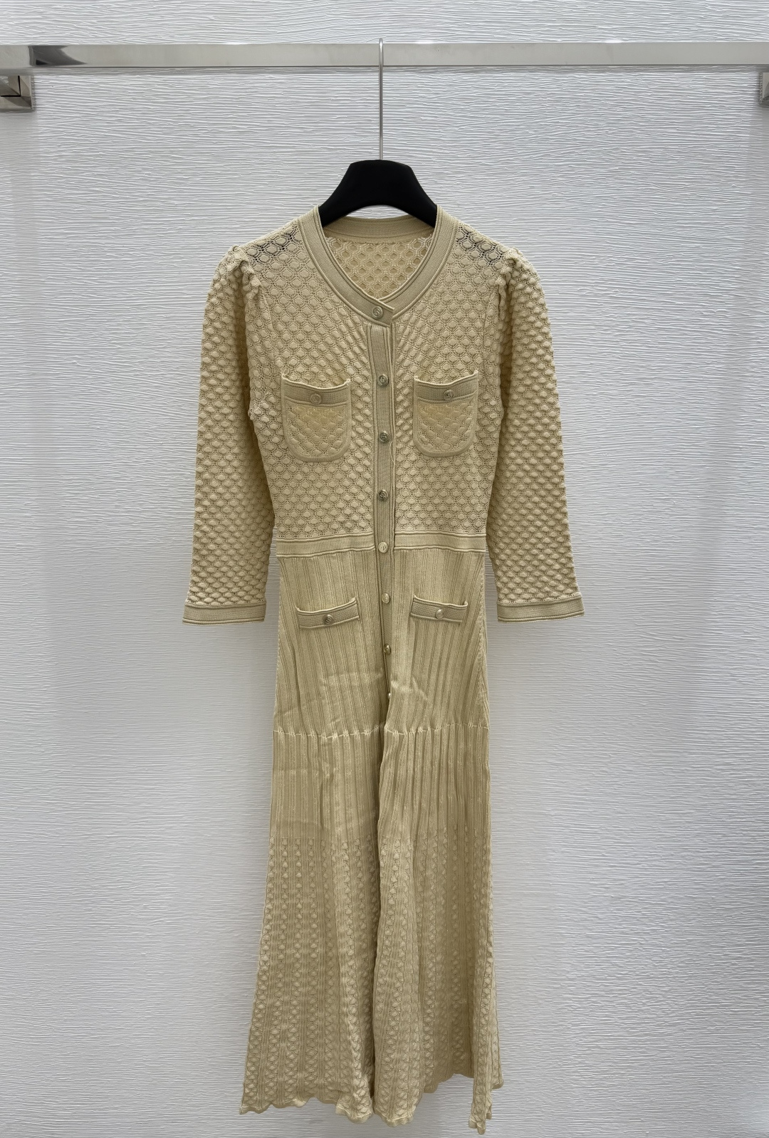 NO:417909,SP Home Summer New Style Round Neck Knitted Dress Color Yellow Size 36.38.40, Skirts, Alexander Wang19860909SP家 夏季新款 圆领针织连衣裙 颜色黄色 尺码36.38.40,,skirts,alexander wang,Women's clothing