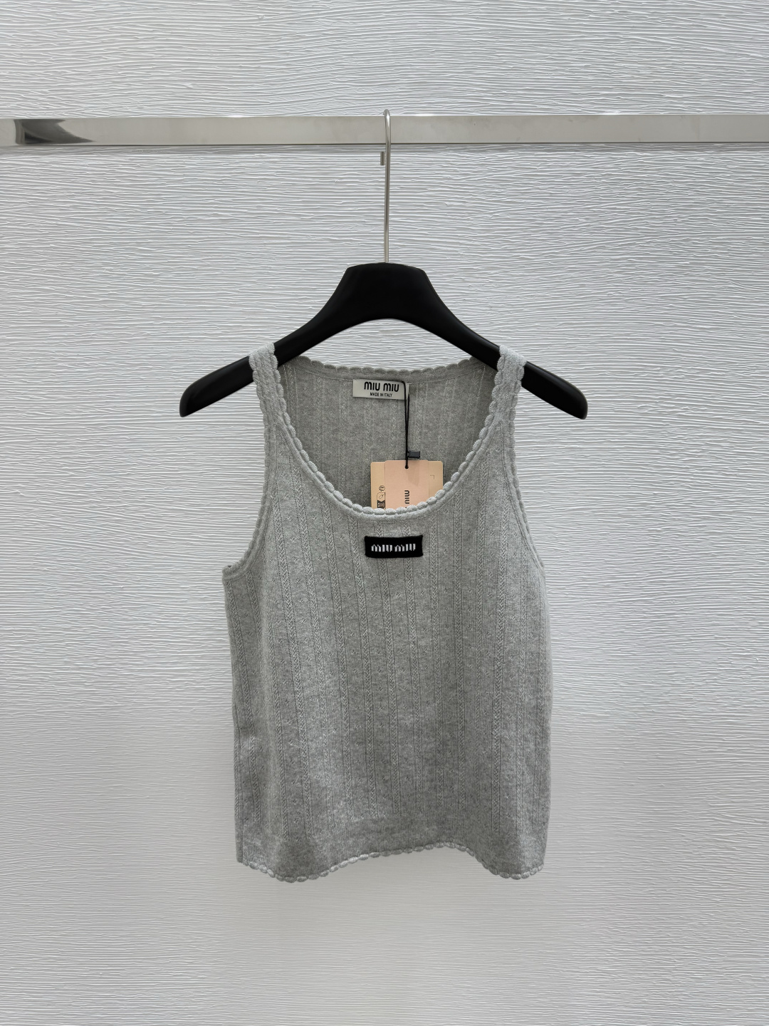 NO:419407,M Home New Summer Round Neck Knitted Vest Color Gray Size 36.38.40, Alexander Wang19860909M家 夏季新款 圆领针织背心 颜色灰色 尺码36.38.40,,alexander wang,Women's clothing