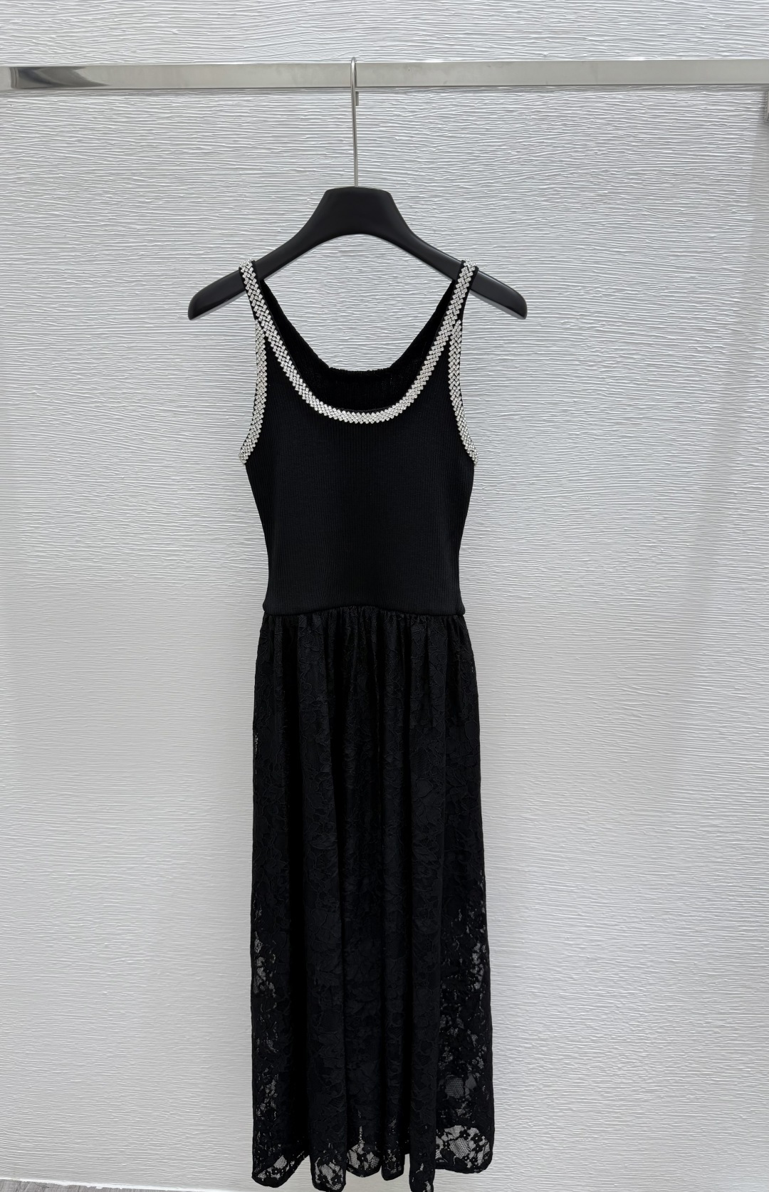 NO:419495,CH Home Summer New Style Nail Diamond Knitted Vest Skirt Color Black Size 36.38.40, Skirts, Alexander Wang19860909CH家 夏季新款 钉钻针织背心裙 颜色黑色 尺码36.38.40,,skirts,alexander wang,Women's clothing
