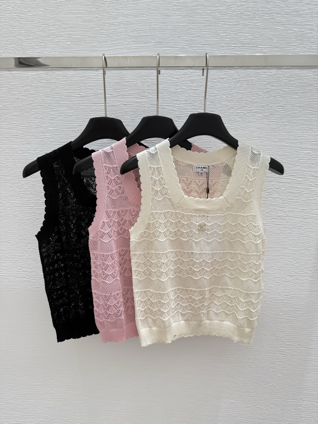 NO:427689,CH Home Summer New Style Round Neck Knitted Short Sleeve Color White Pink Black Size 36.38.40, T-shirt,alexander wang19860909CH家 夏季新款 圆领针织短袖 颜色白色 粉色 黑色 尺码36.38.40,,T-shirt,alexander wang,Women's clothing