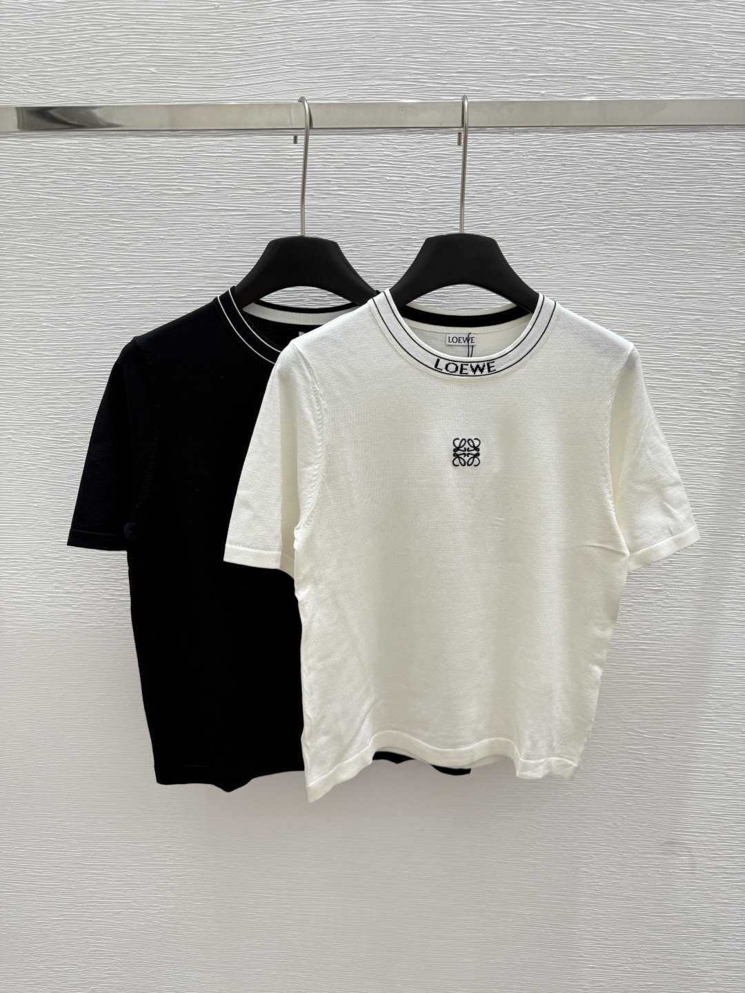 NO:425523,LO Home Summer New Style Round Neck Knitted Short Sleeve Color White Black Size 36.38.40, T-shirt,alexander wang19860909LO家 夏季新款 圆领针织短袖 颜色白色 黑色 尺码36.38.40,,T-shirt,alexander wang,Women's clothing