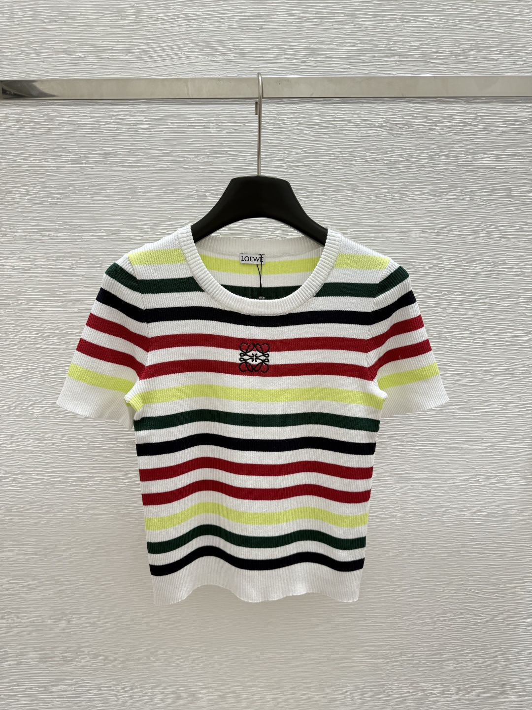 NO:431937,LO Home Summer New Style Round Neck Knitted Short Sleeve Color White Size 36.38.40, T-shirt,alexander wang19860909LO家 夏季新款 圆领针织短袖 颜色白色 尺码36.38.40,,T-shirt,alexander wang,Women's clothing