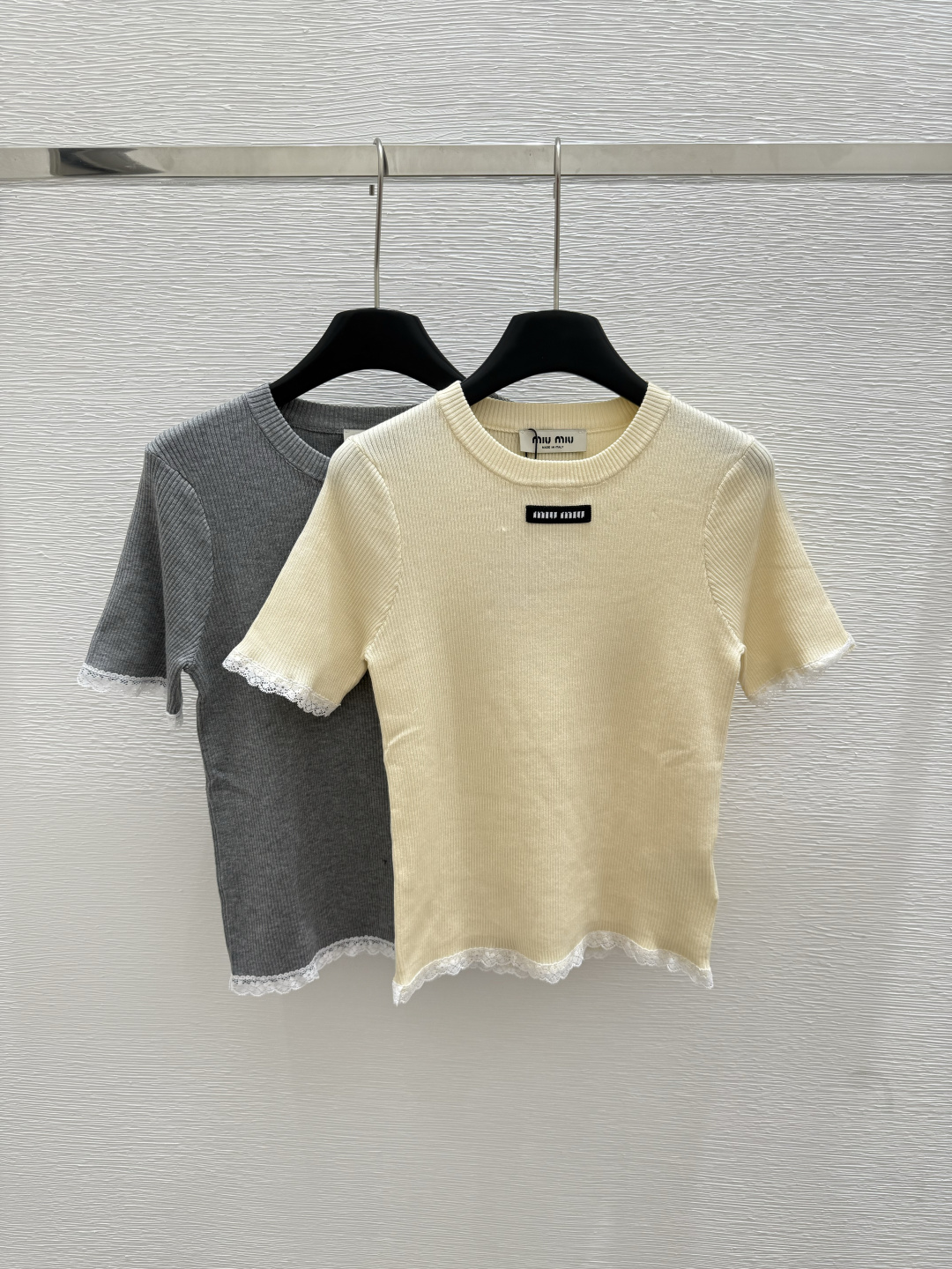 NO:431960,M Home New Summer Style Round Neck Lace Knitted Short Sleeve Color White Black Size 36.38.40, T-shirt,alexander wang19860909M家 夏季新款 圆领花边针织短袖 颜色白色 黑色 尺码36.38.40,,T-shirt,alexander wang,Women's clothing