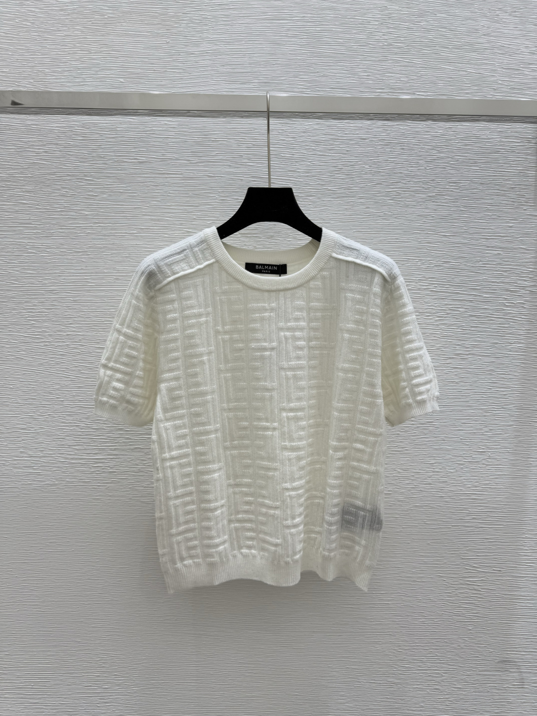 NO:434833,BA Home Summer New Style Solid Color Three-dimensional Letter Short Sleeve Color White Size 36.38.40, T-shirt,alexander wang19860909BA家 夏季新款 纯色立体感字母短袖 颜色白色 尺码36.38.40,,T-shirt,alexander wang,Women's clothing