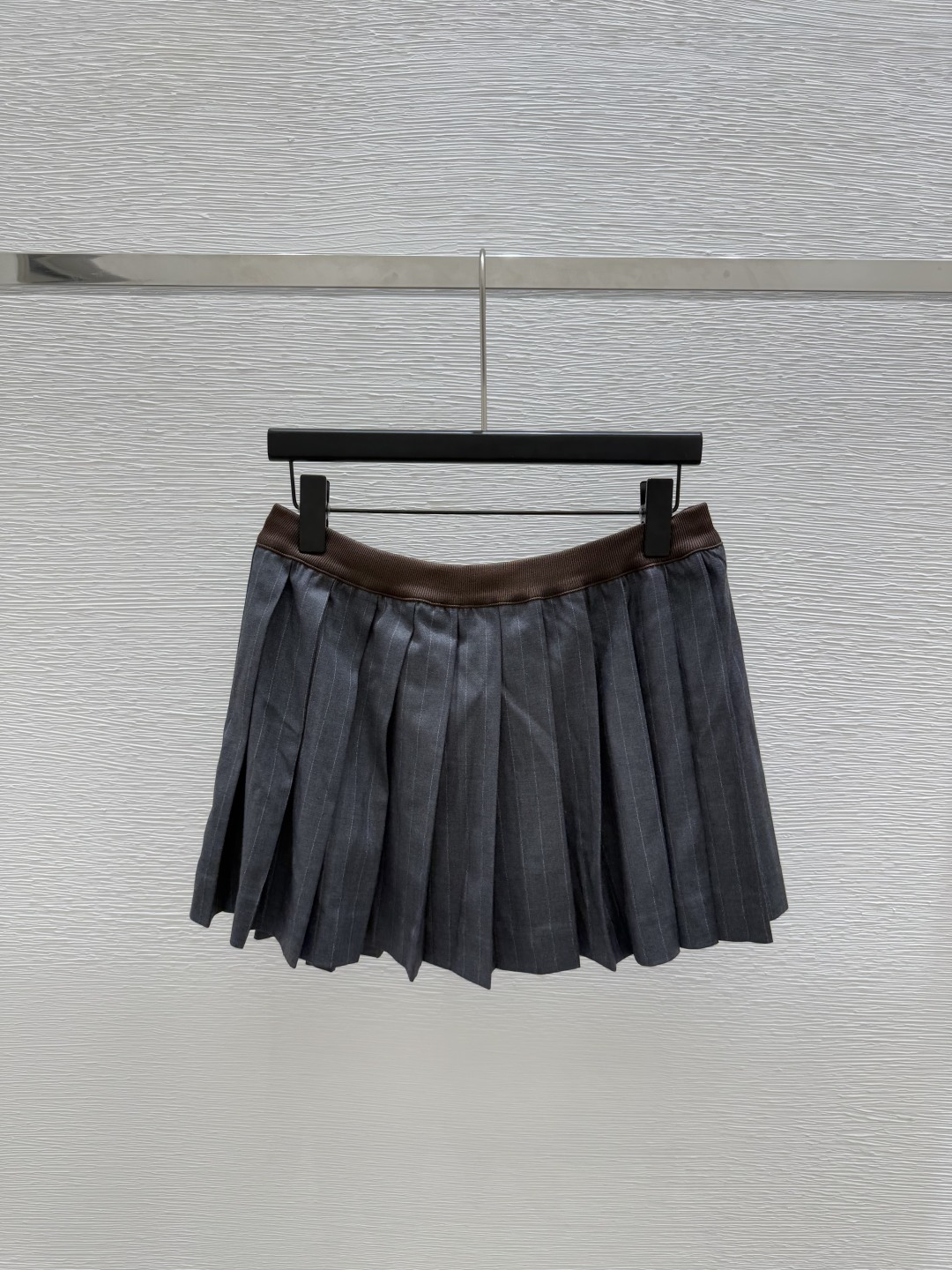 NO:451508,M Home New Summer Color Block Stripe Knitted Pleated Skirt Color Gray Size 36.38.40, Skirts, Alexander Wang19860909M家 夏季新款拼色条纹针织百褶半裙 颜色灰色 尺码36.38.40,,skirts,alexander wang,Women's clothing