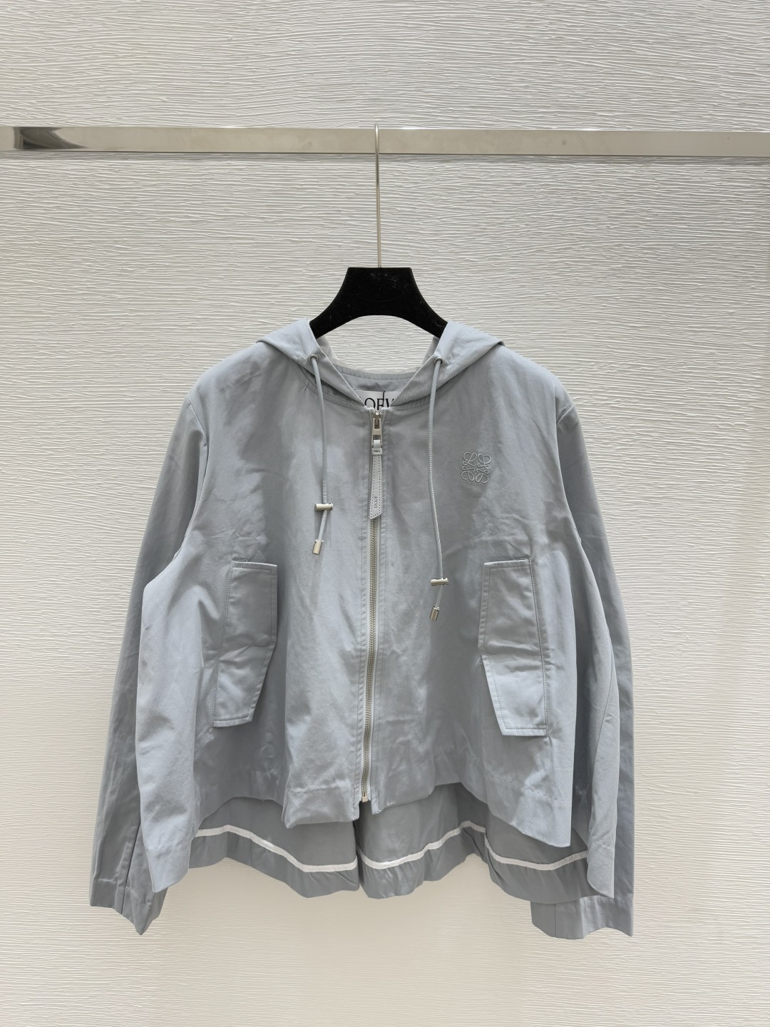 NO:455052,LO Home Early Autumn New Hooded Drawstring Cardigan Color Blue Size 36.38.40, Hats,alexander wang19860909LO家 早秋新款 连帽抽绳开衫 颜色蓝色 尺码36.38.40,,hats,alexander wang,Women's clothing