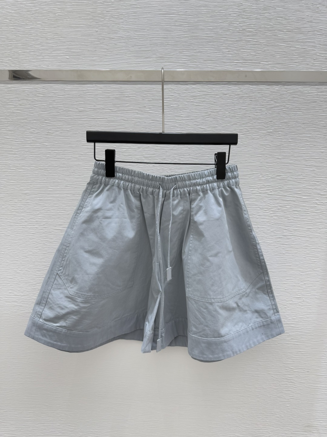 NO:455047,LO Home Summer New Style Solid Color Simple Drawstring Shorts Color Blue Size 36.38.40, shorts, alexander wang19860909LO家 夏季新款 纯色简约抽绳短裤 颜色蓝色 尺码36.38.40,,shorts,alexander wang,Women's clothing
