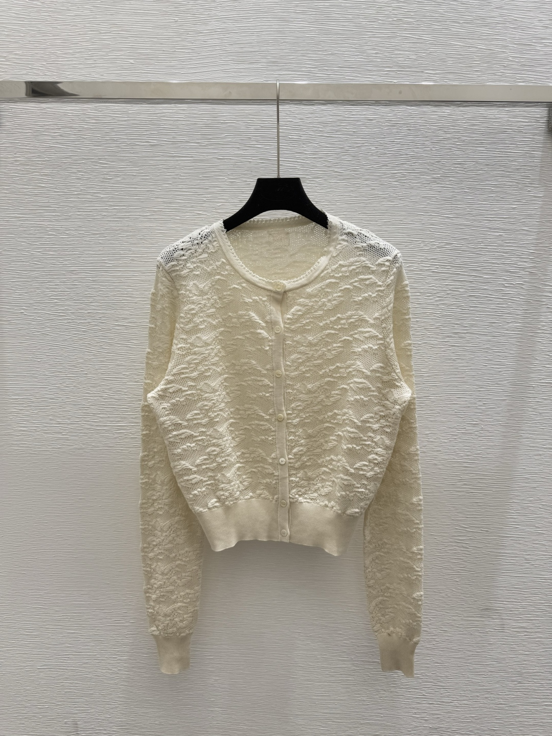 NO:455760,CH Home Early Autumn New Hollow Round Neck Knitted Long Sleeve Cardigan Color Apricot Size 36.38.40,,alexander wang19860909CH家 早秋新款 镂空圆领针织长袖开衫 颜色杏色 尺码36.38.40,,alexander wang,Women's clothing