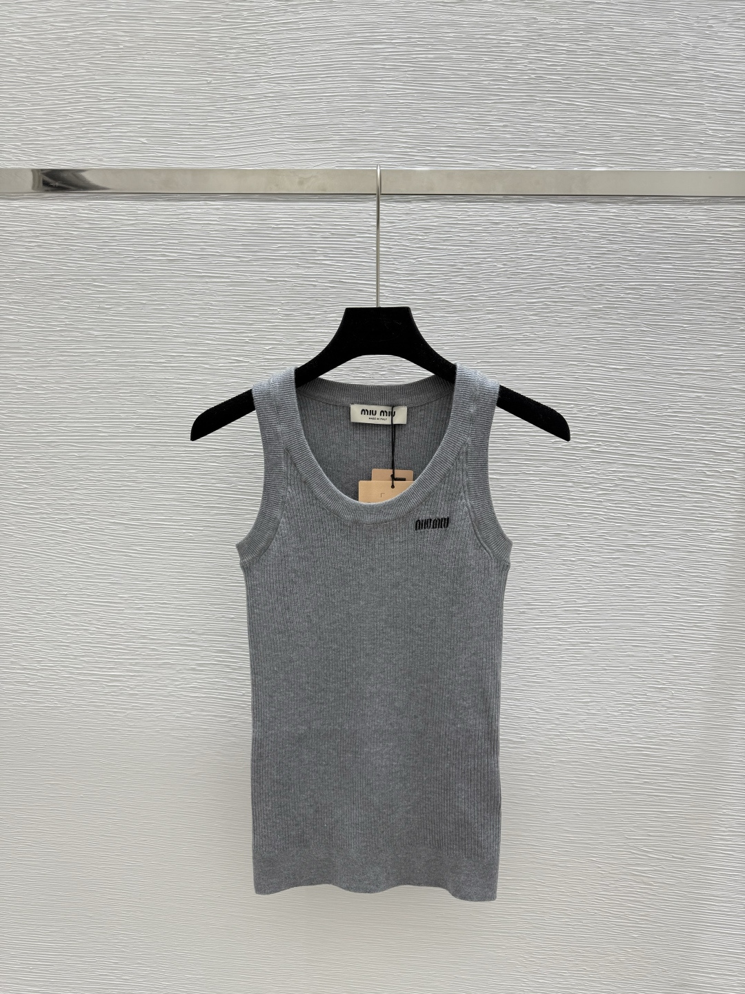 NO:473930,M Home Early Autumn New Style Solid Color Knitted Round Neck Knitted Vest Color Gray Size 36.38.40, Alexander Wang19860909M家 早秋新款 纯色针织圆领针织背心 颜色灰色 尺码36.38.40,,alexander wang,Women's clothing
