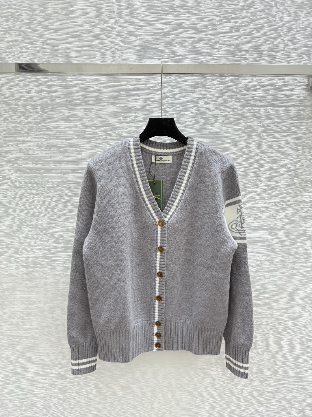 Vivienne Westwood V-Neck Knit Cardigan - Stylish Fall Essential 3 cmp i1756107091881 6184 0 1