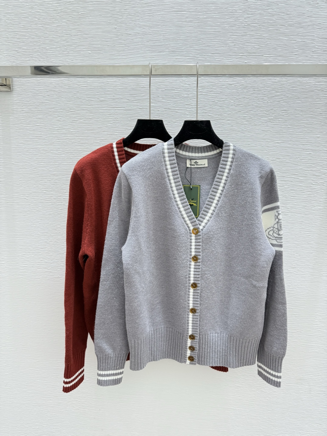 Vivienne Westwood V-Neck Knit Cardigan - Stylish Fall Essential 2 cmp i1756107094250 9023 0 0