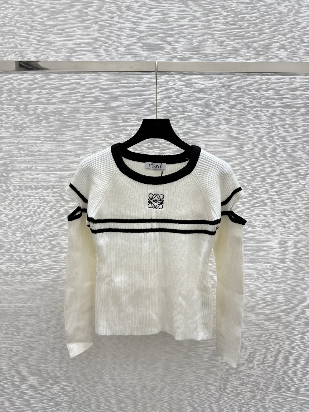 NO:479829,LO Home Early Autumn New Style Color Block Round Neck Knitted Long Sleeve Color White Purple Royal Blue Size 36.38.40, Alexander Wang19860909LO家 早秋新款 拼色圆领针织长袖 颜色白色 紫色 宝蓝 尺码36.38.40,,alexander wang,Women's clothing
